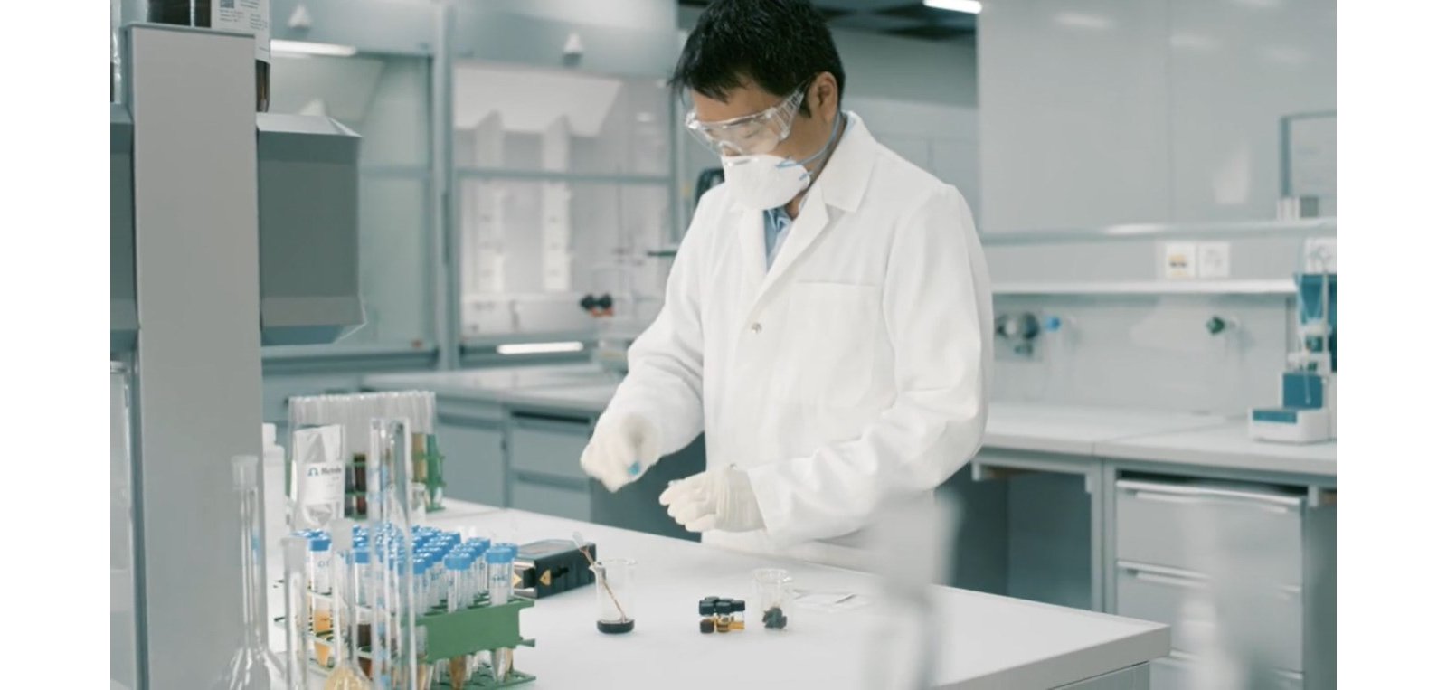 man in lab